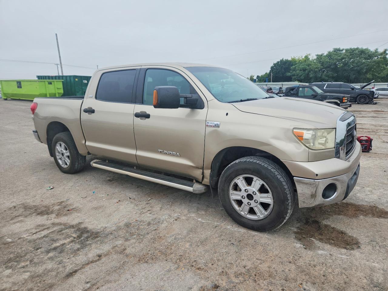 2008 Toyota Tundra Sr5 Желто-коричневый vin: 5TFEV54128X035147