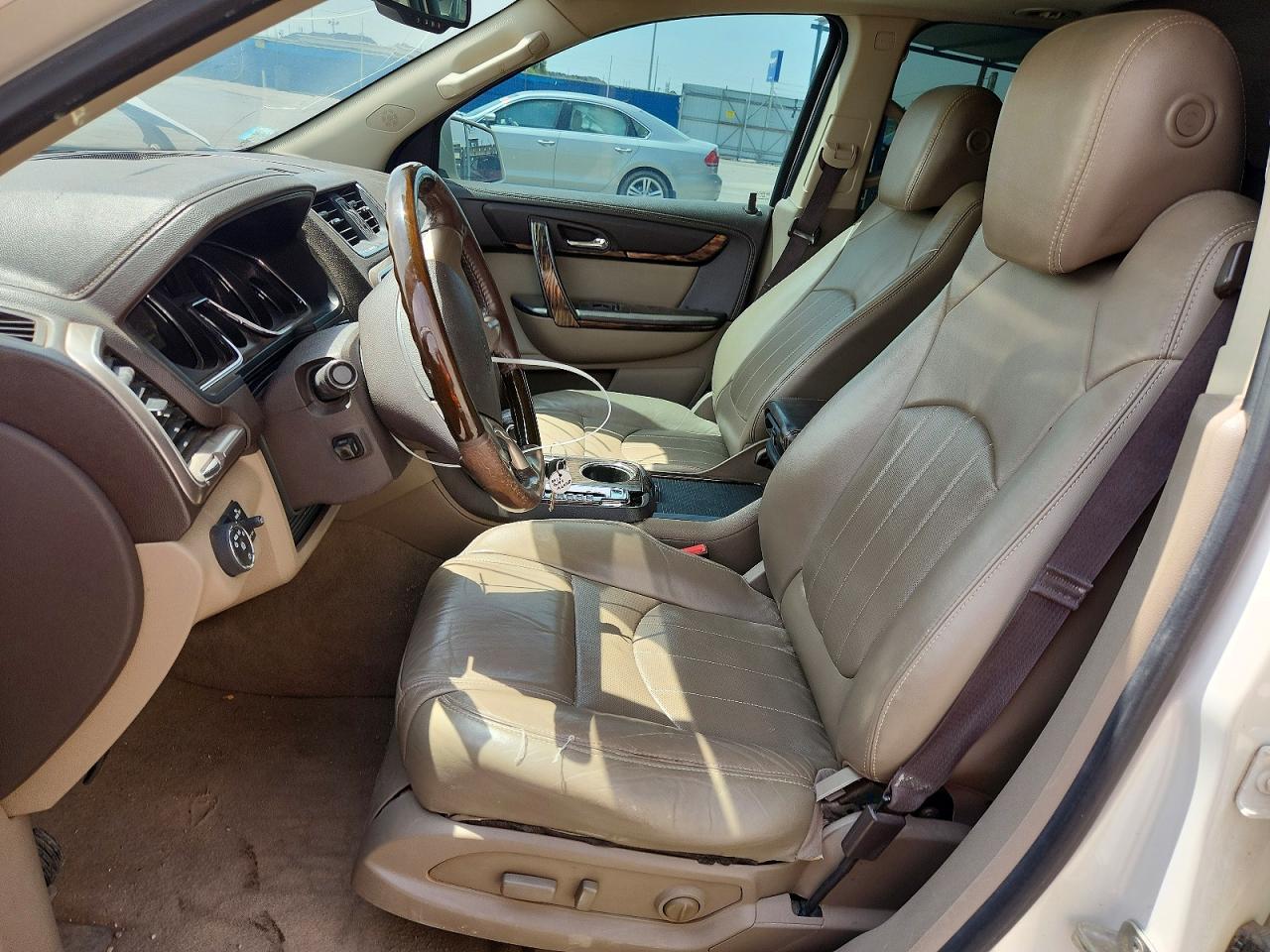 2014 Gmc Acadia Denali Белый vin: 1GKKVTKD7EJ358889