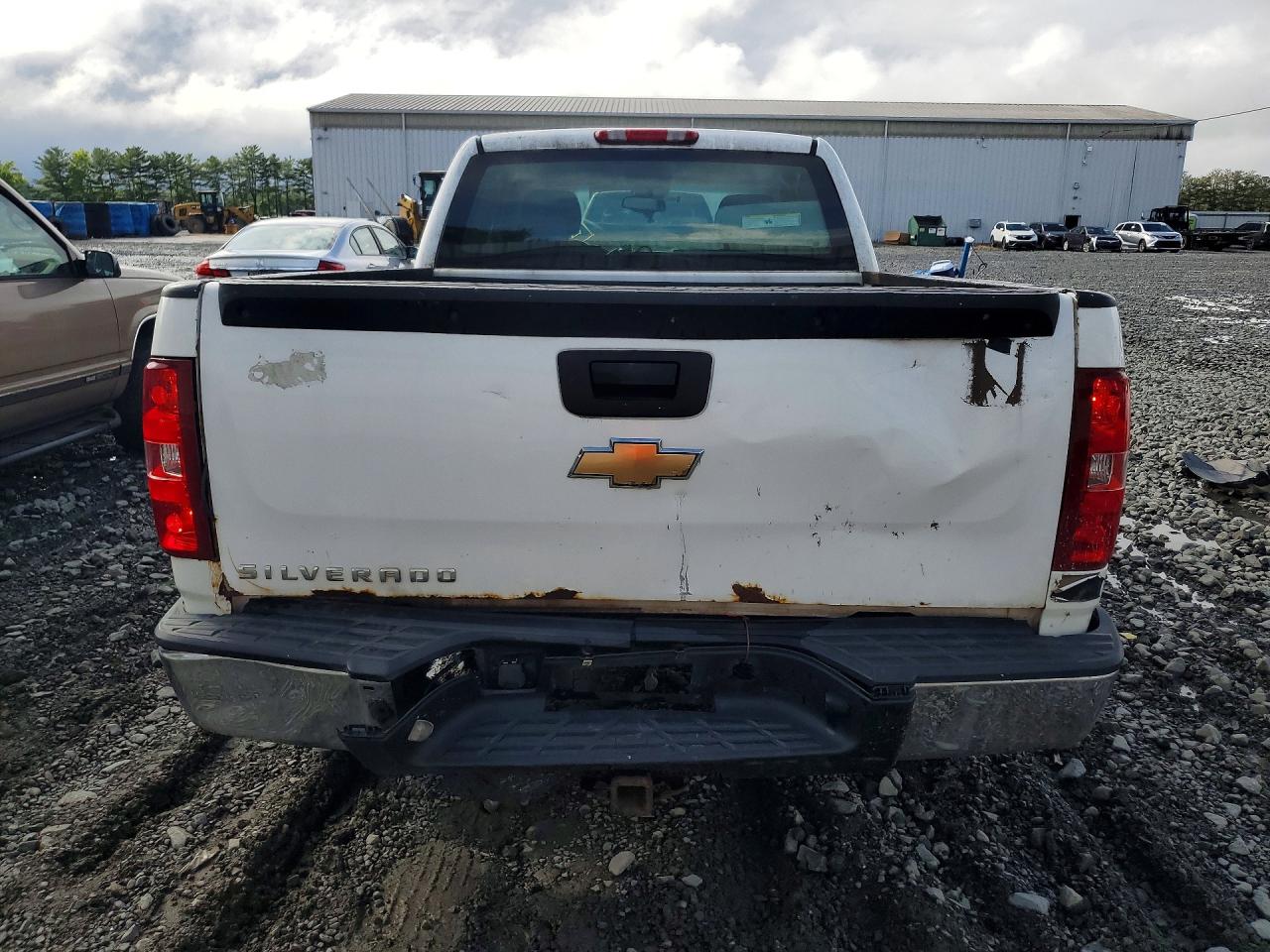 2007 Chevrolet Silverado C1500 Classic Белый vin: 1GCEC19XX7Z639284