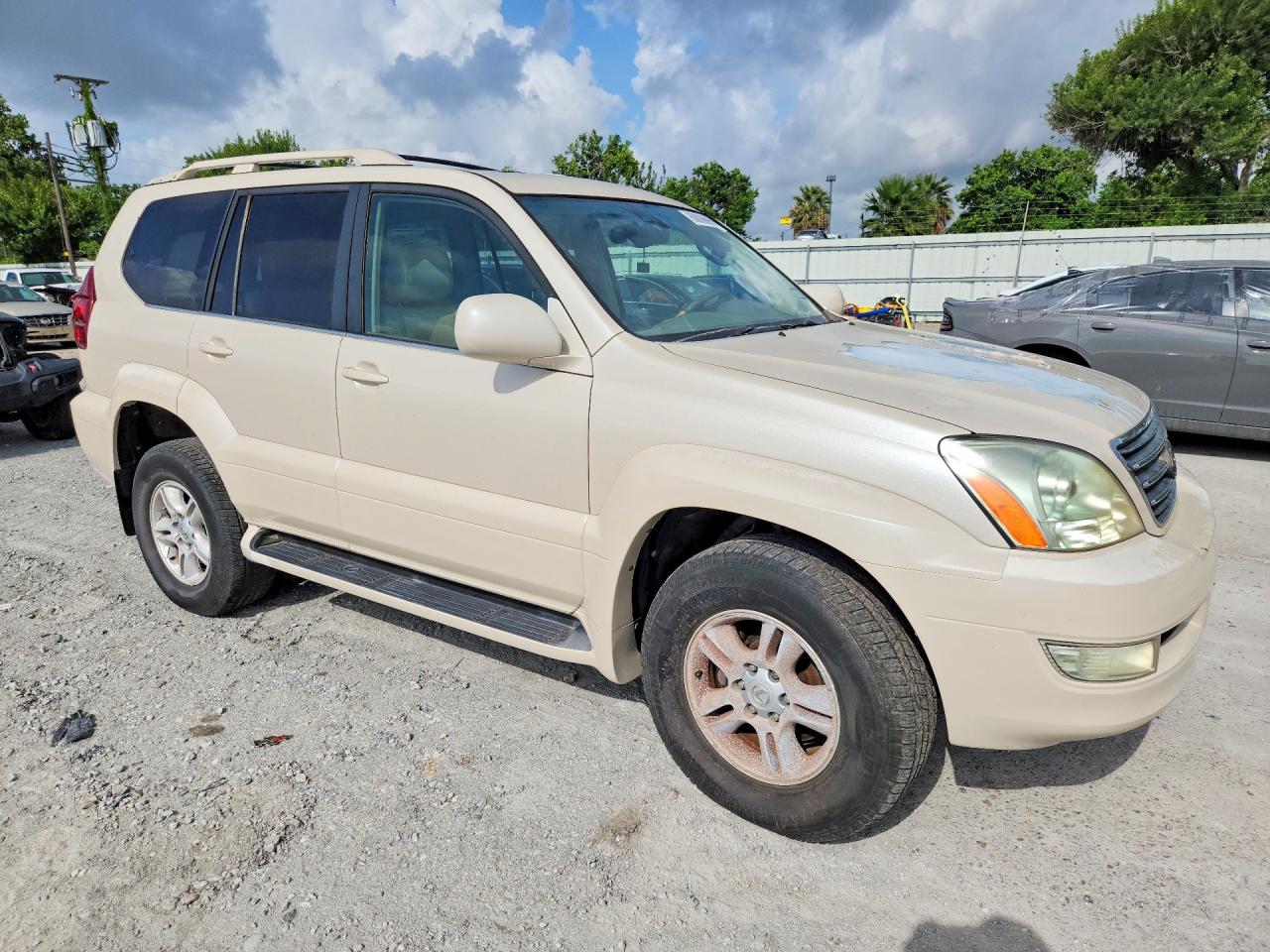 2003 Lexus Gx 470 Tan vin: JTJBT20X930014313
