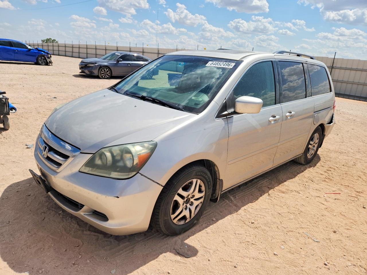 2006 Honda Odyssey Exl Silver vin: 5FNRL38636B406776
