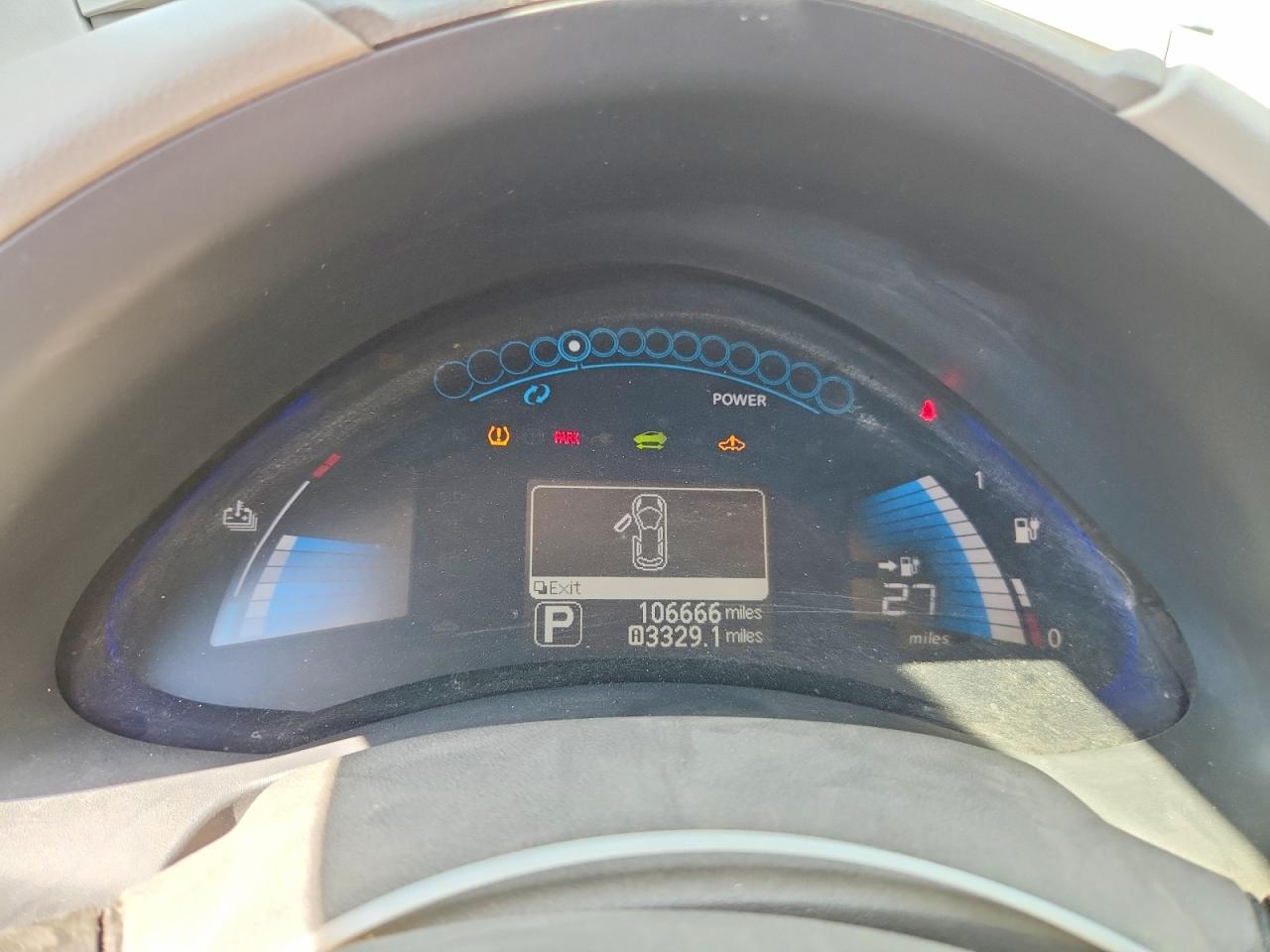 2011 Nissan Leaf Sv Синий vin: JN1AZ0CP3BT002560