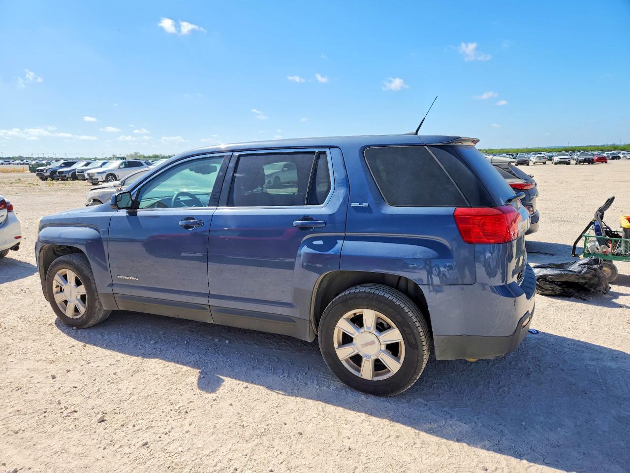 2012 Gmc Terrain Sle Blue vin: 2GKALMEK6C6201575