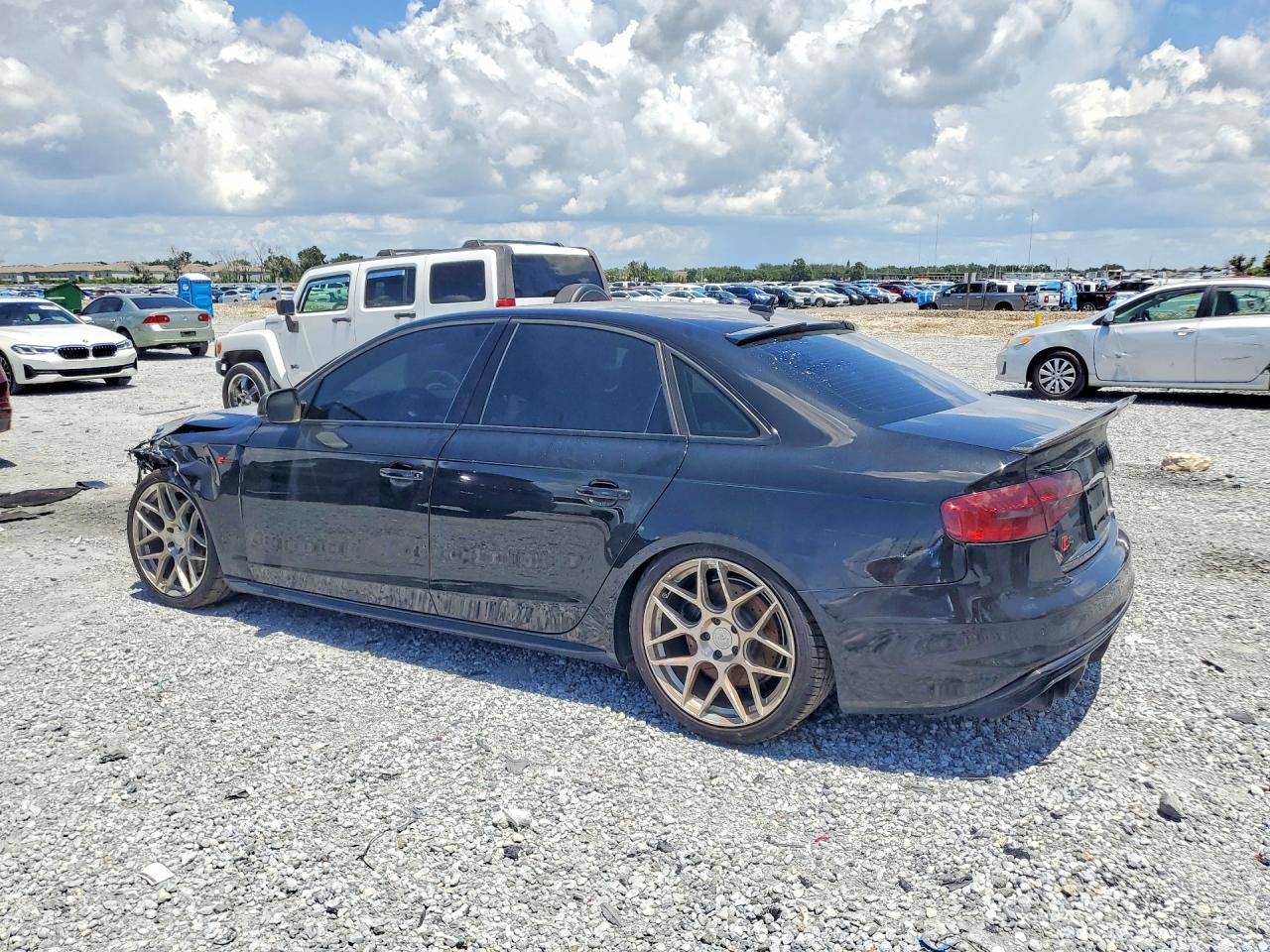 2015 Audi S4 Premium Plus Black vin: WAUBGAFL2FA022612
