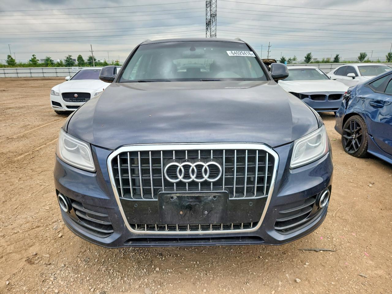 2014 Audi Q5 Premium Plus Blue vin: WA1LFAFP3EA035343