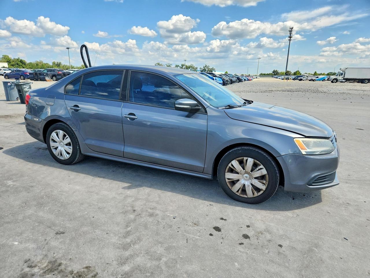 2011 Volkswagen Jetta Se Серый vin: 3VWDX7AJ9BM377291
