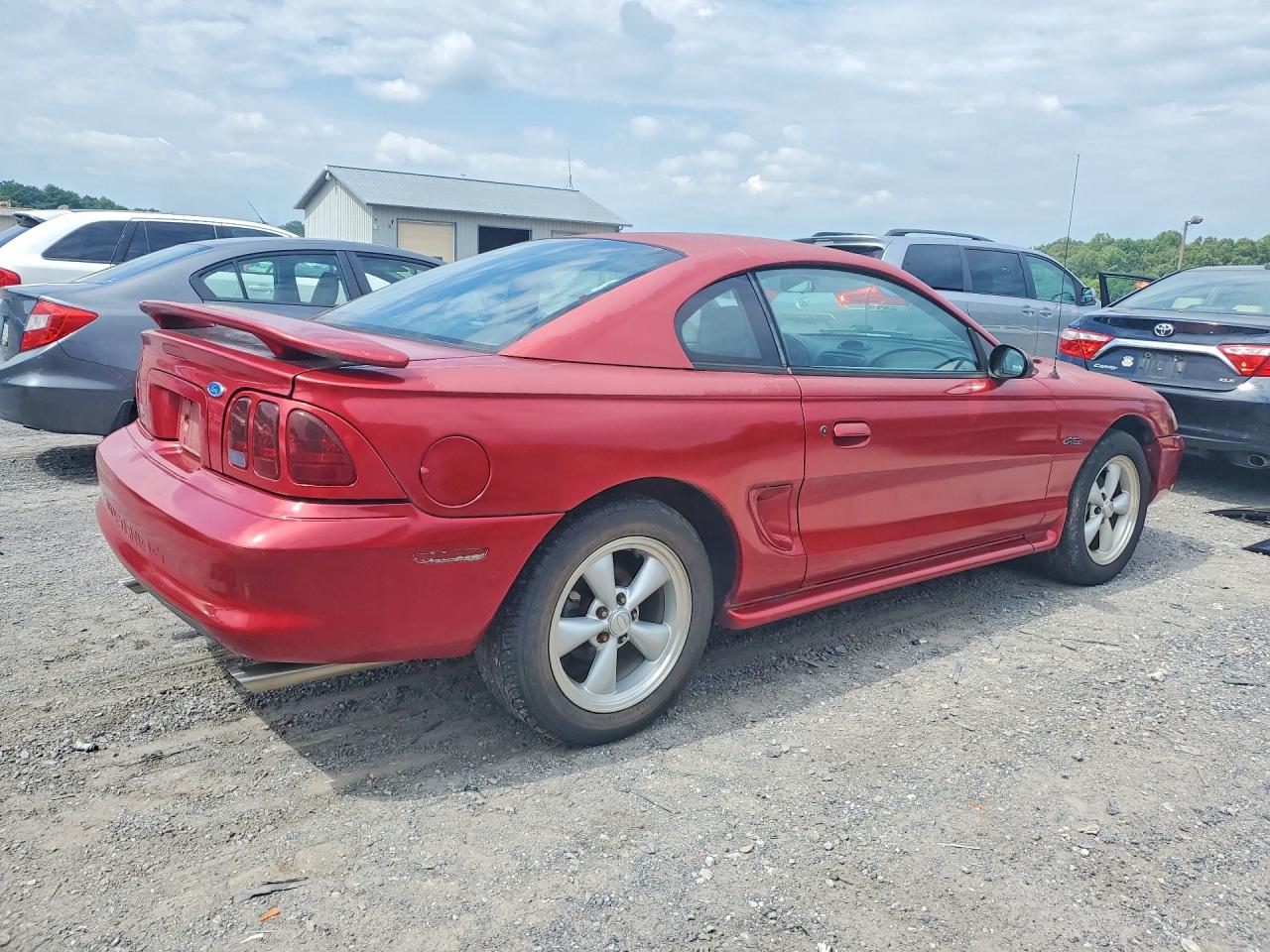 1996 Ford Mustang Gt Красный vin: 1FALP42X4TF182030