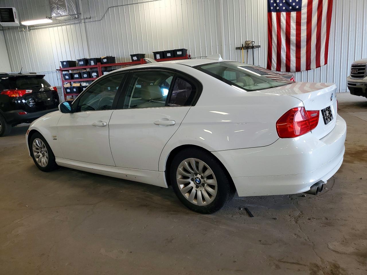 2009 Bmw 328 Xi Sulev White vin: WBAPK53519A511377