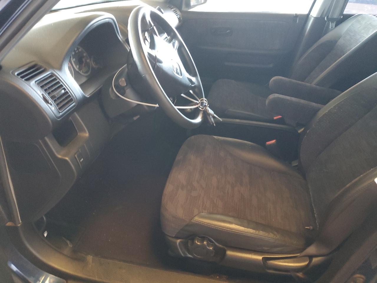 2004 Honda Cr-v Lx Blue vin: JHLRD68464C022534