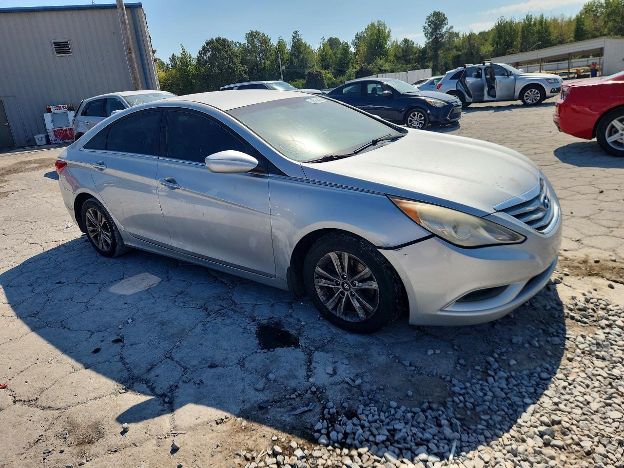 2012 Hyundai Sonata Gls Серебряный vin: 5NPEB4AC6CH396572
