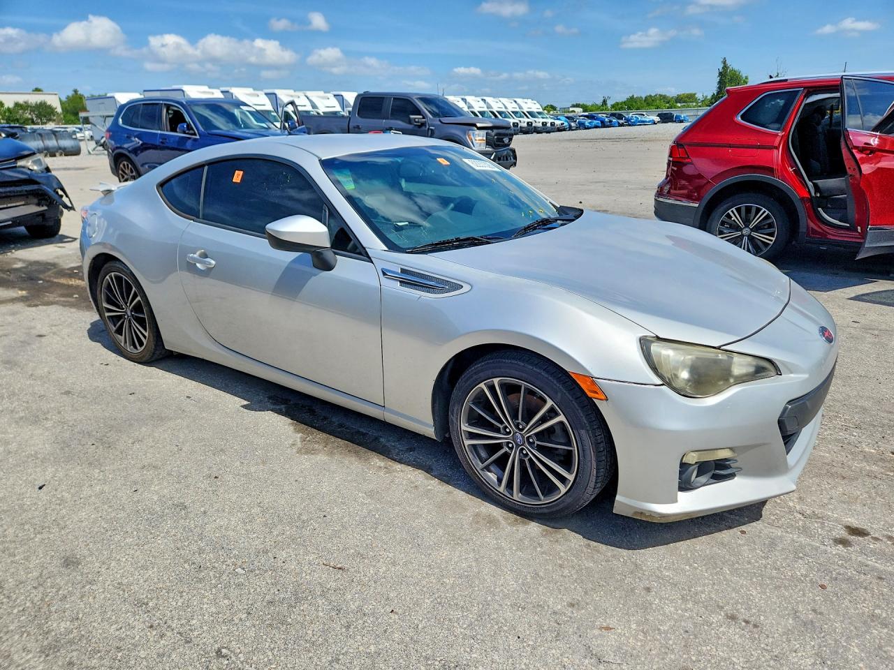 2014 Subaru Brz 2.0 Limited Серебряный vin: JF1ZCAC13E8606223