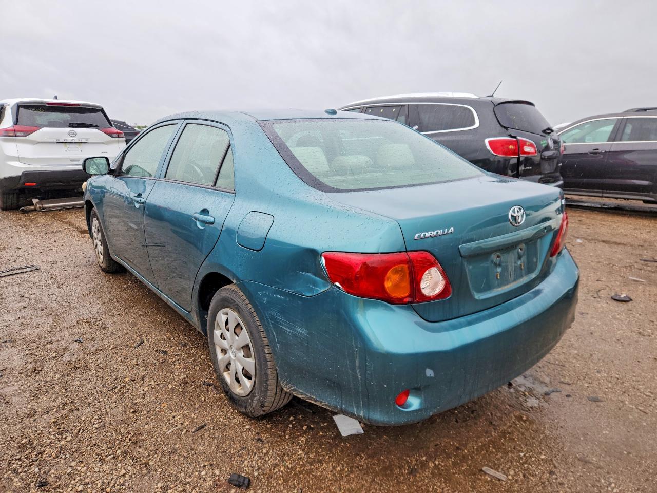 2009 Toyota Corolla Le Blue vin: JTDBL40E89J054463