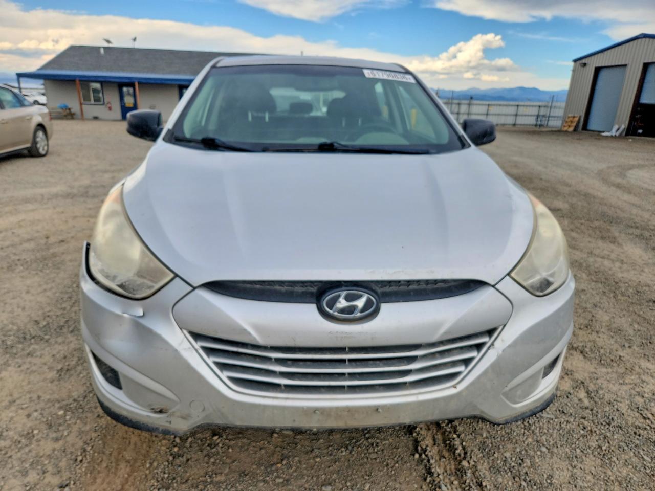 2010 Hyundai Tucson Gls Silver vin: KM8JT3AC4AU077594