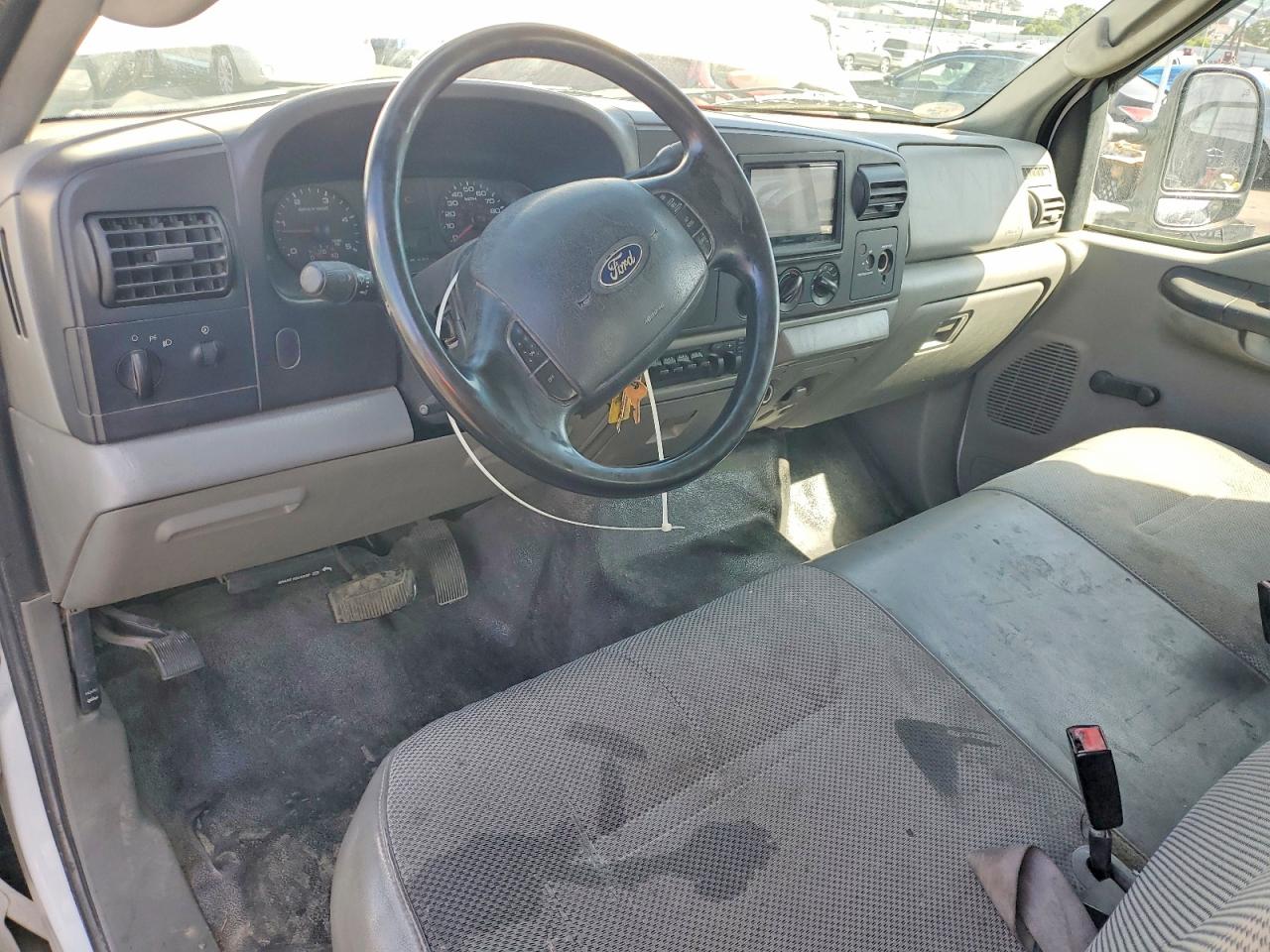 2007 Ford F350 Srw Super Duty Белый vin: 1FDWX34P17EB43031