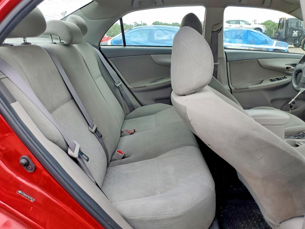 2009 Toyota Corolla Le Red vin: 2T1BU40E19C105715