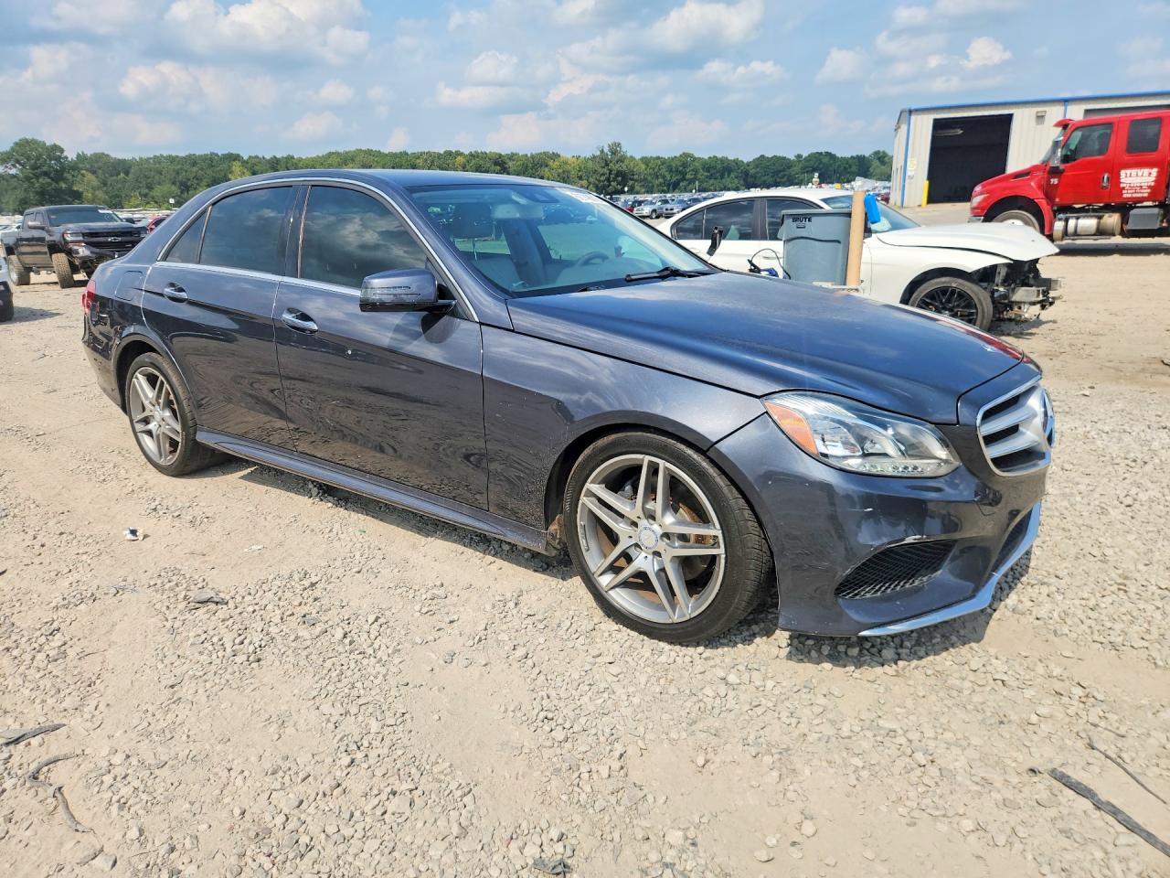 2014 Mercedes-benz E 350 Gray vin: WDDHF5KB6EA996828