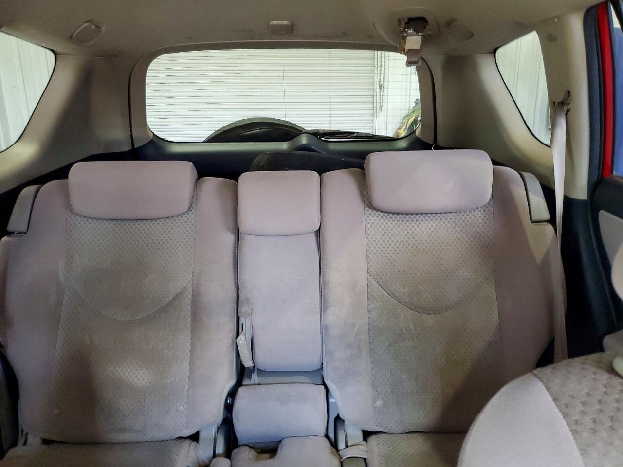 2008 Toyota Rav4 Base Red vin: JTMBD33V486063388