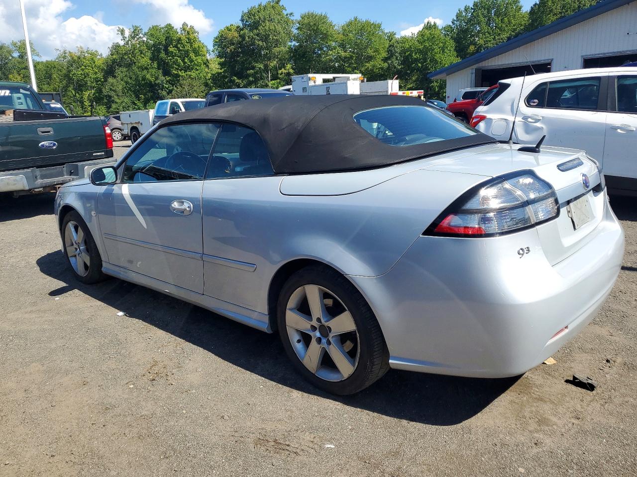 2009 Saab 9-3 2.0t Серебряный vin: YS3FB79Y396000373