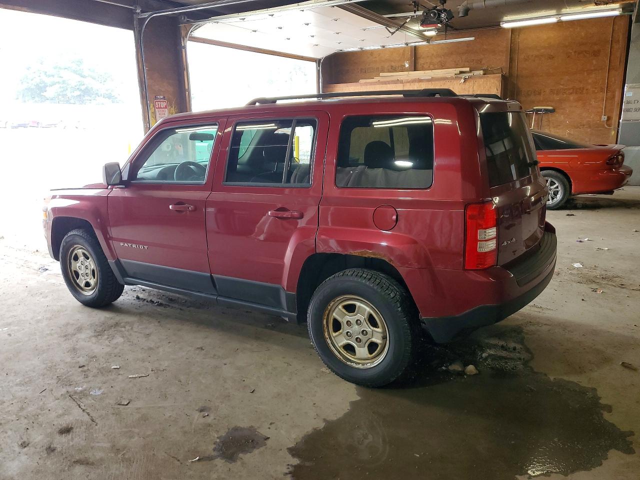 2015 Jeep Patriot Sport Maroon vin: 1C4NJRBB8FD130938