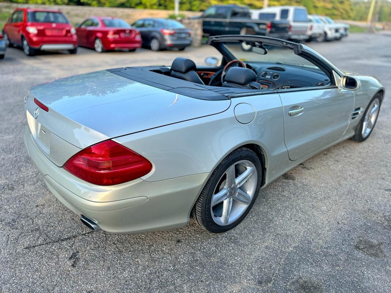 2003 Mercedes-benz Sl 500r Silver vin: WDBSK75FX3F009636