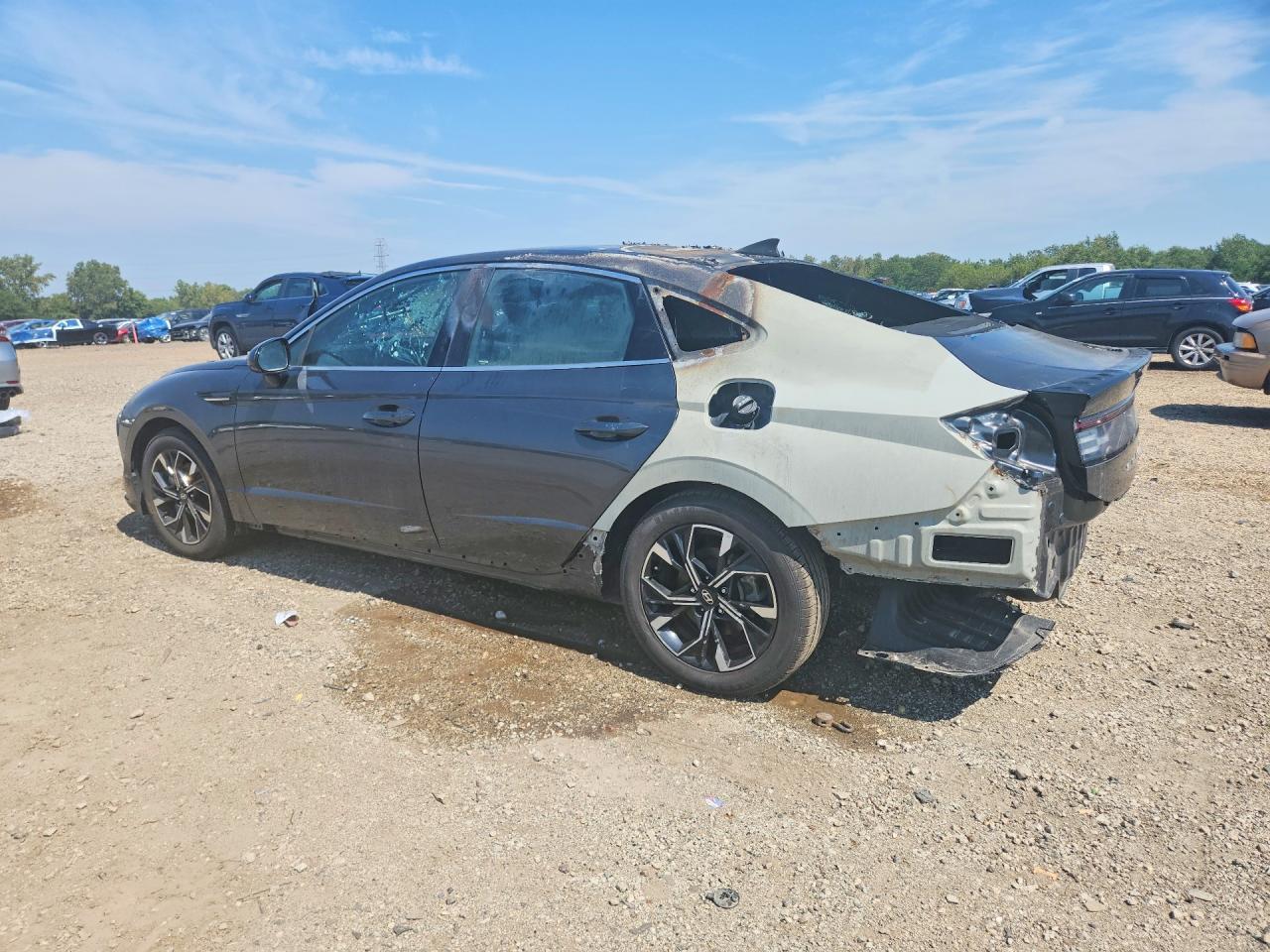 2025 Hyundai Sonata Sel Gray vin: KMHL64JA6SA449010