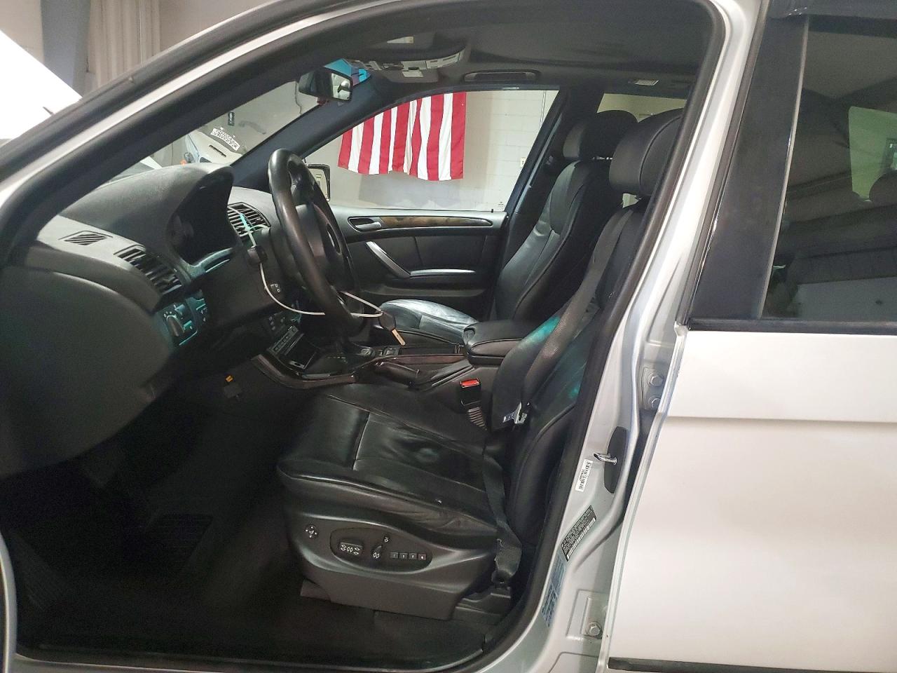 2006 Bmw X5 4.8is Silver vin: 5UXFA93506LE83792