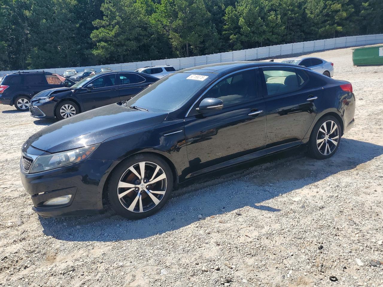 2012 Kia Optima Ex Black vin: 5XXGN4A70CG062682