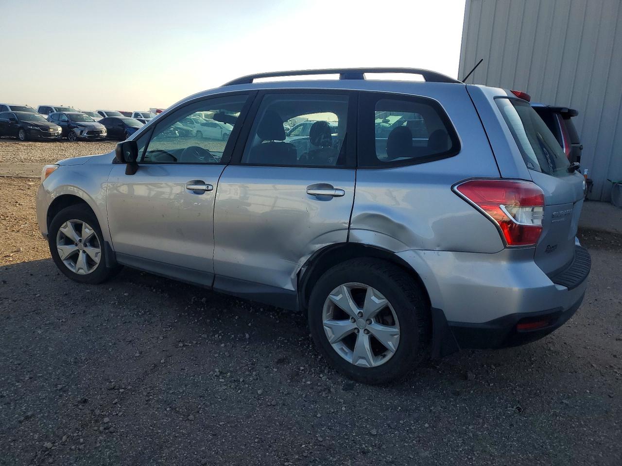 2015 Subaru Forester 2.5i Gray vin: JF2SJABC8FH812502