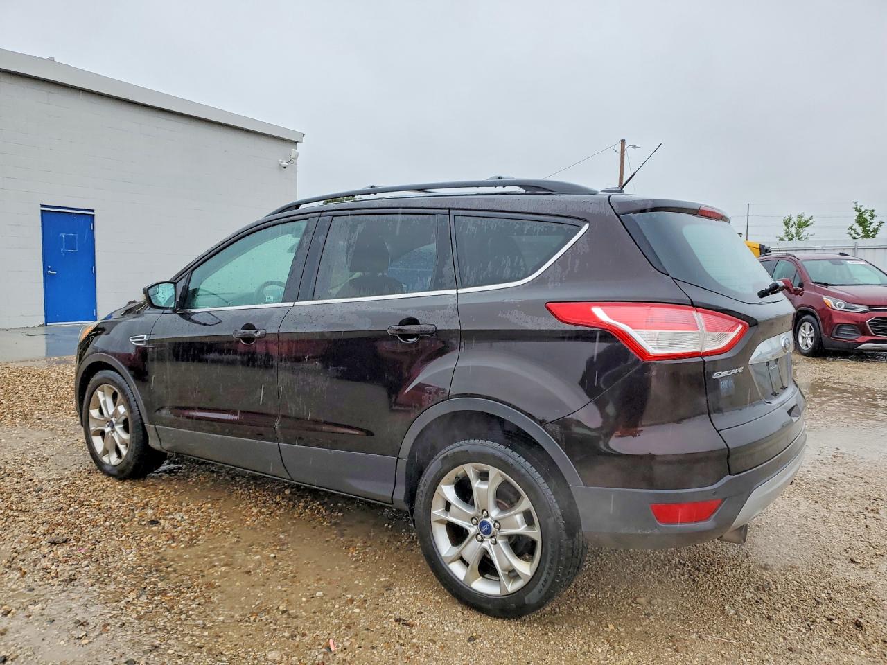 2013 Ford Escape Sel Brown vin: 1FMCU9HX0DUB21547