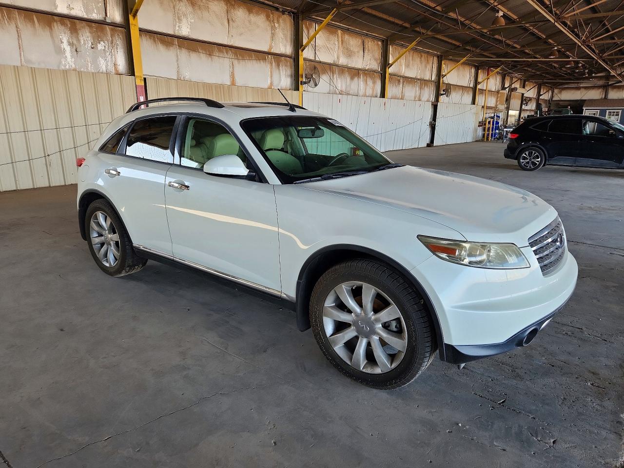 2007 Infiniti Fx35 Base Белый vin: JNRAS08W17X209062