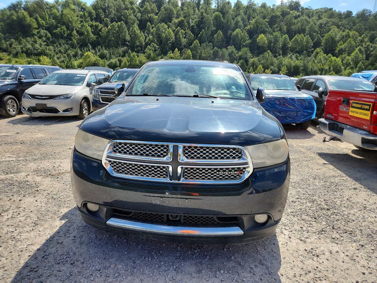 2012 Dodge Durango Citadel Угольный vin: 1C4SDJET5CC337871