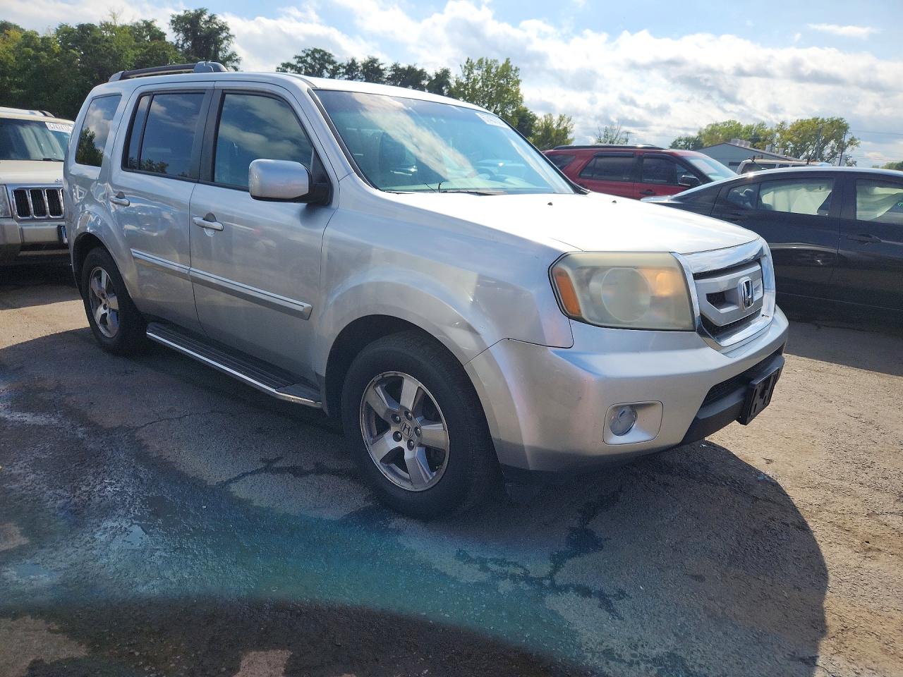 2010 Honda Pilot Exl Silver vin: 5FNYF4H68AB029024