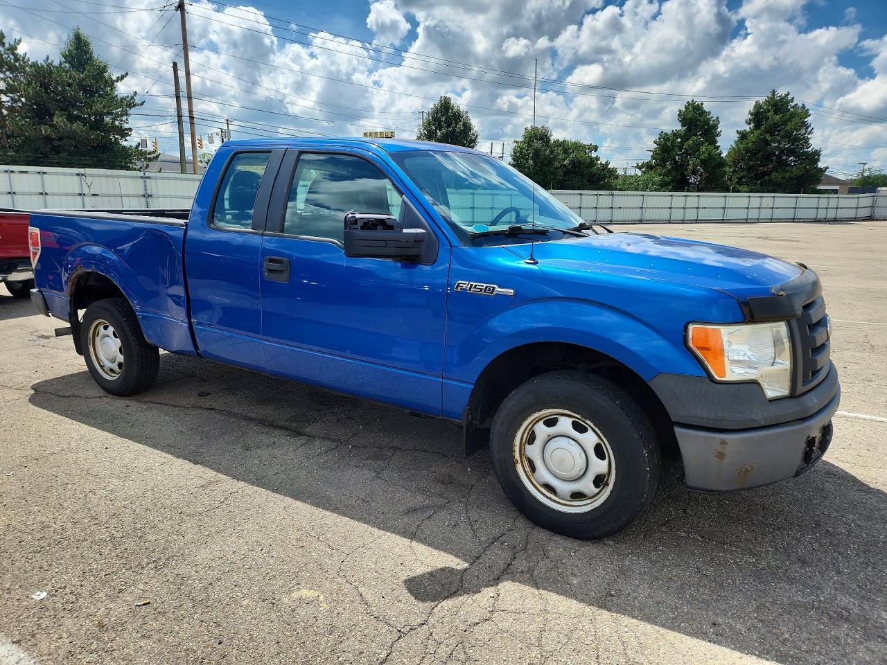 2010 Ford F150 Super Cab Blue vin: 1FTEX1CW7AFA94433