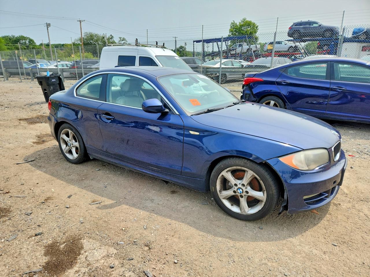 2010 Bmw 128 I Синий vin: WBAUP7C5XAVK76779