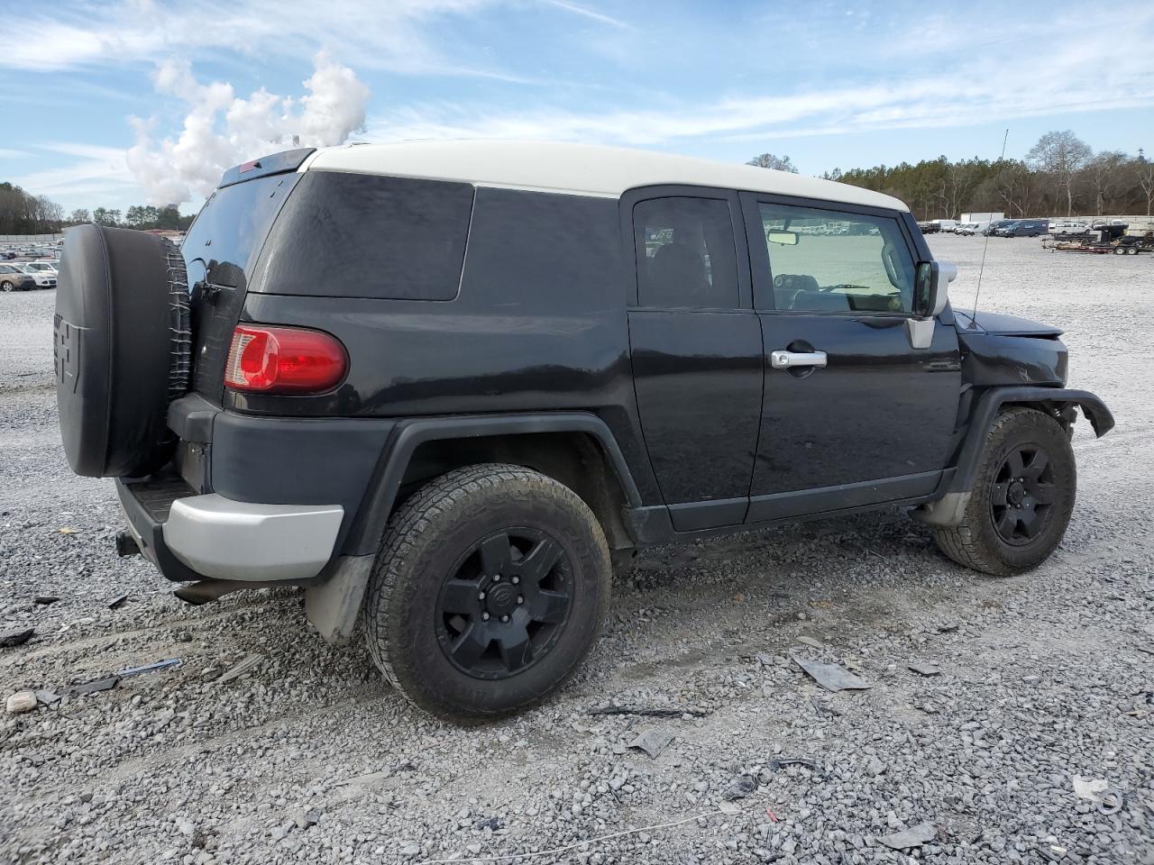 2007 Toyota Fj Cruiser Black vin: JTEZU11F370004585
