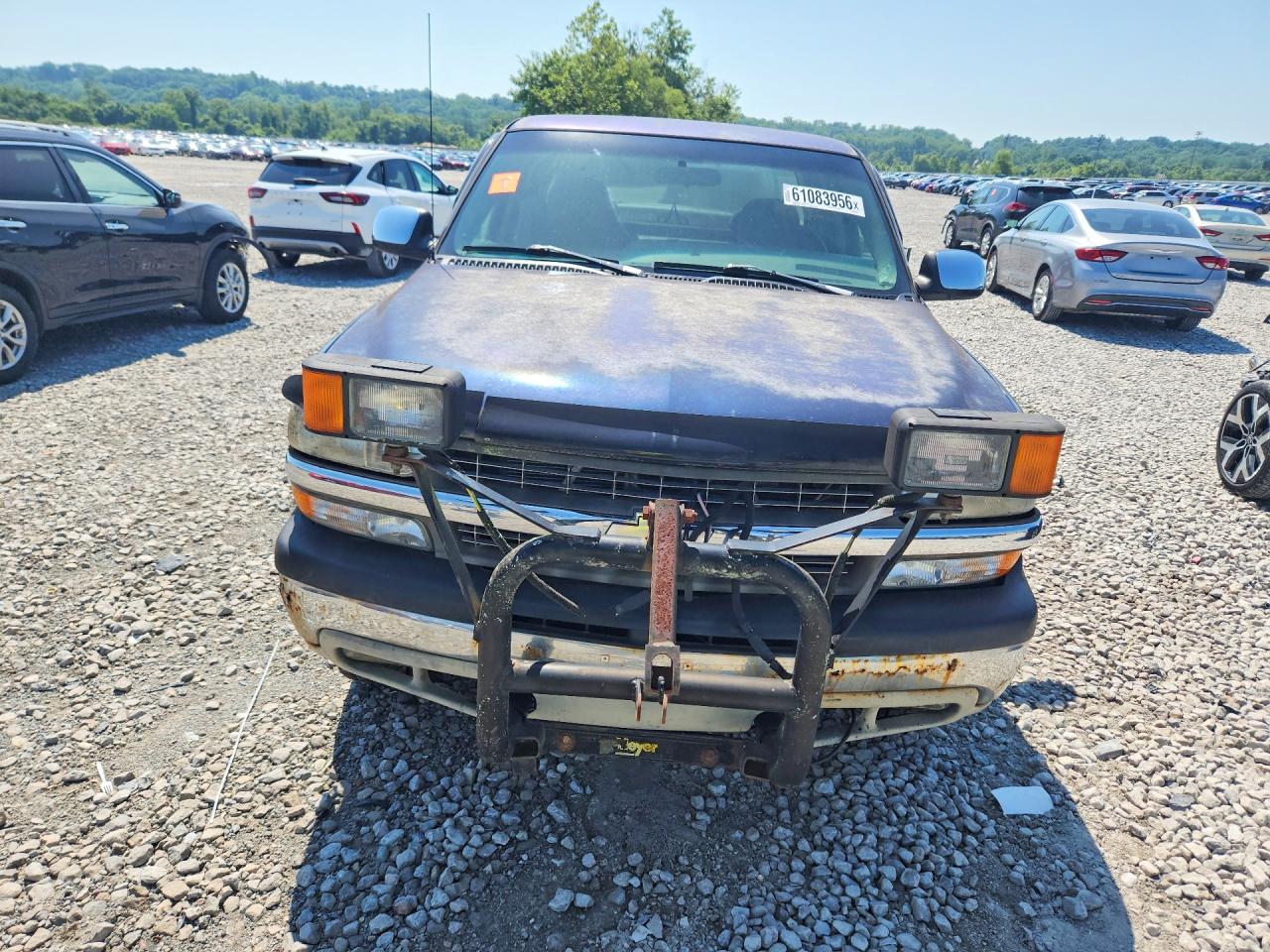 2000 Chevrolet Silverado K1500 Gray vin: 1GCEK19T5YE201975