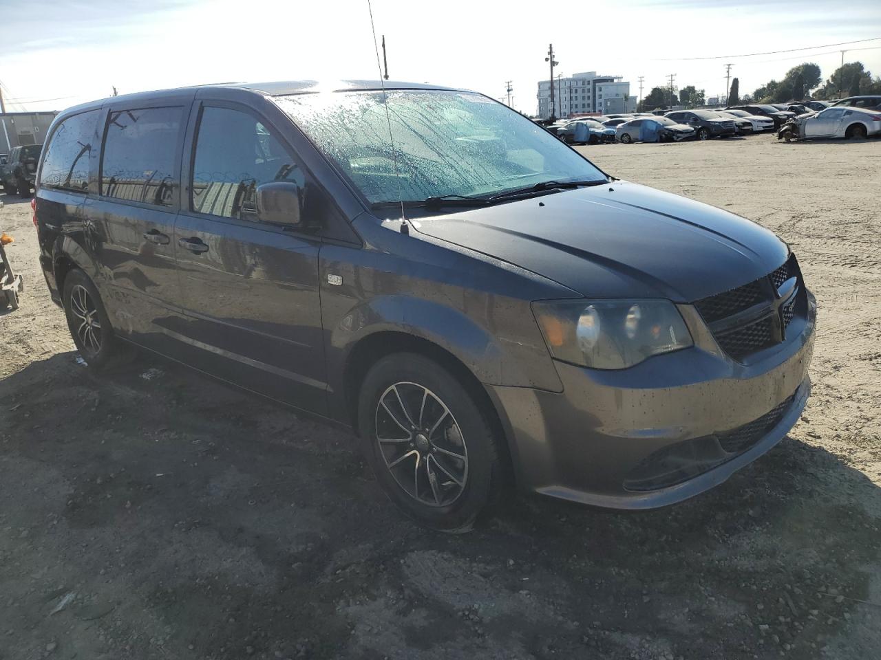 2014 Dodge Grand Caravan Se Gray vin: 2C4RDGBG6ER404920