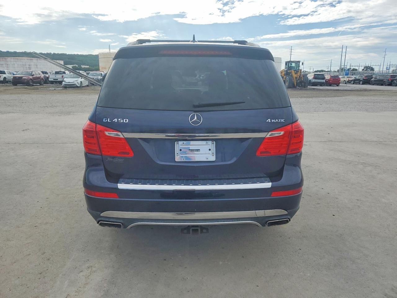 2013 Mercedes-benz Gl 450 4matic Blue vin: 4JGDF7CE6DA144955