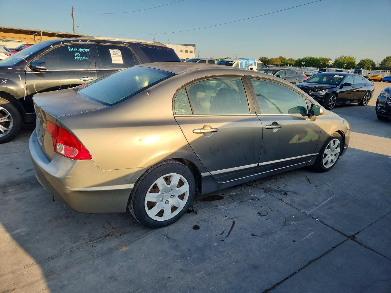 2006 Honda Civic Lx Серый vin: 1HGFA16576L039211
