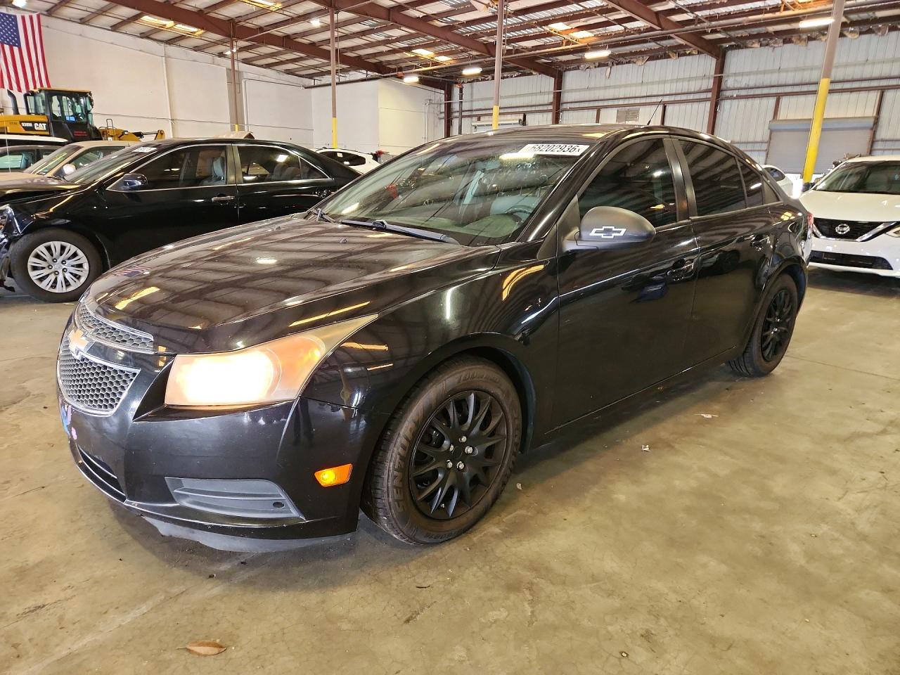 2013 Chevrolet Cruze Ls Black vin: 1G1PA5SH1D7208826