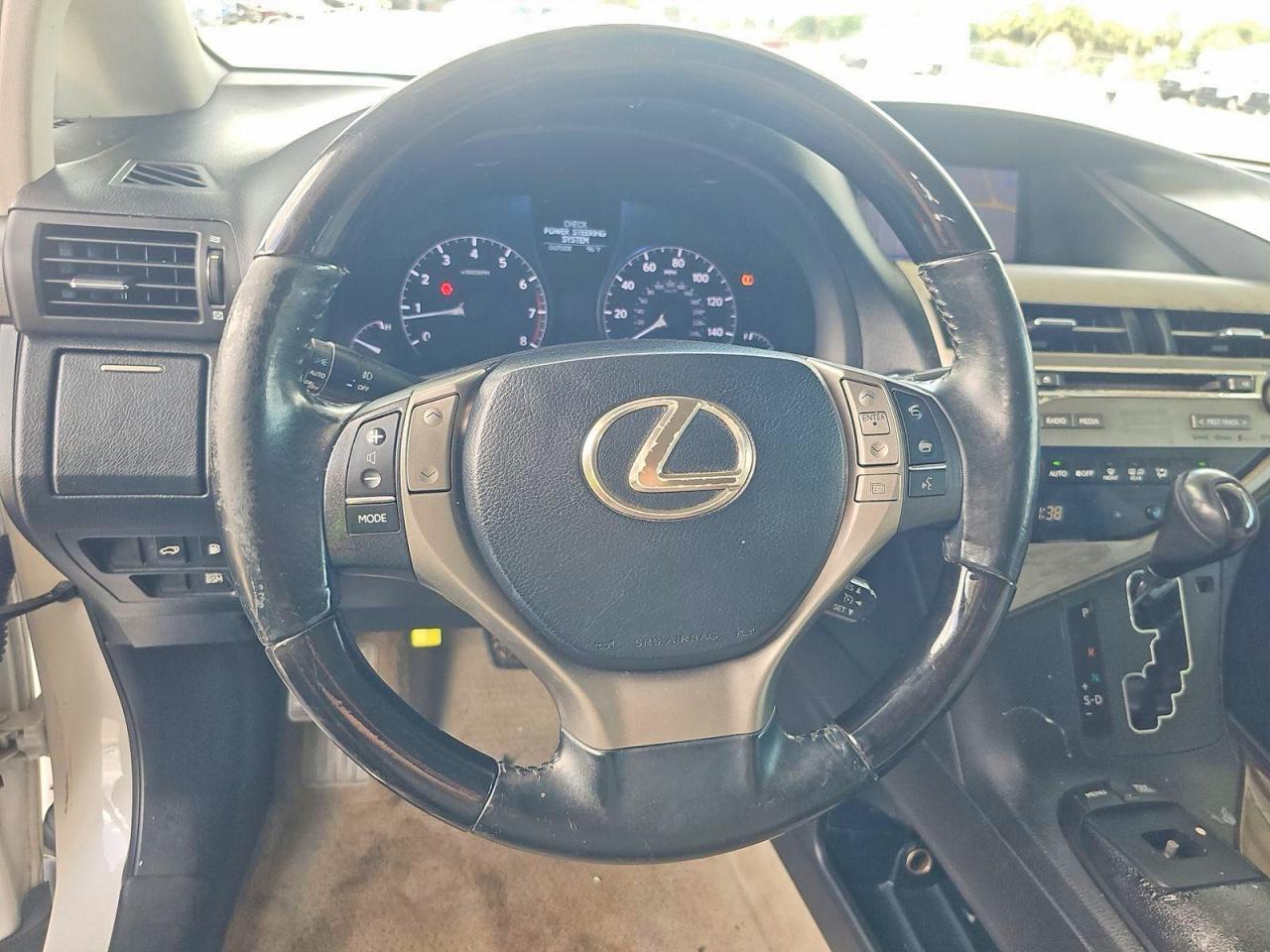 2013 Lexus Rx 350 White vin: 2T2ZK1BA8DC110024