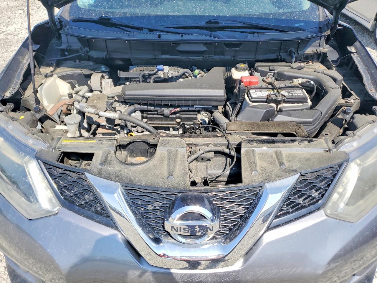 2014 Nissan Rogue S Gray vin: 5N1AT2MVXEC785500