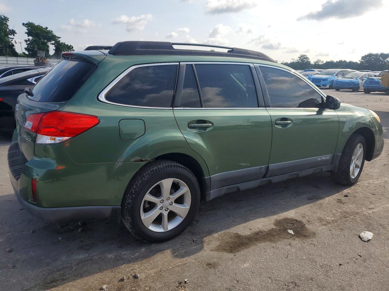 2013 Subaru Outback 2.5i Premium Green vin: 4S4BRCCC8D3264007