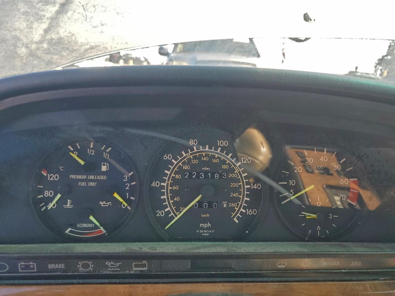 1987 Mercedes-benz 560 Sel Blue vin: WDBCA39D9HA317961