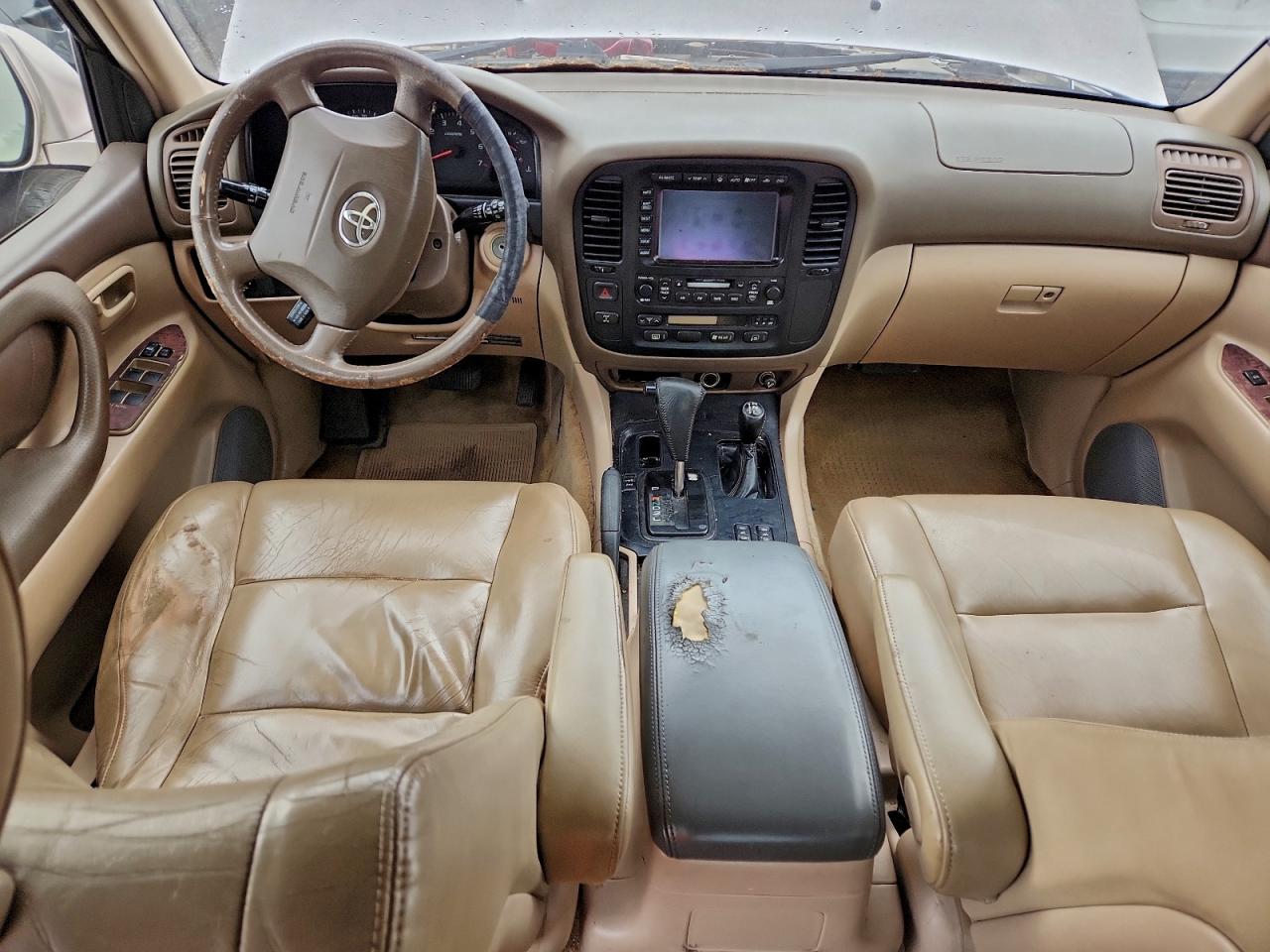 2002 Toyota Land Cruiser Silver vin: JTEHT05J322019981