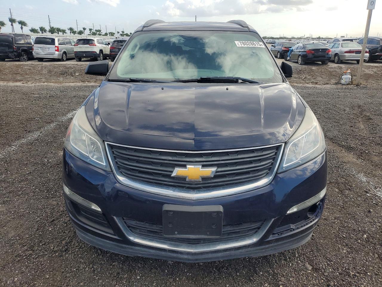 2015 Chevrolet Traverse Ls Синий vin: 1GNKRFED6FJ113457