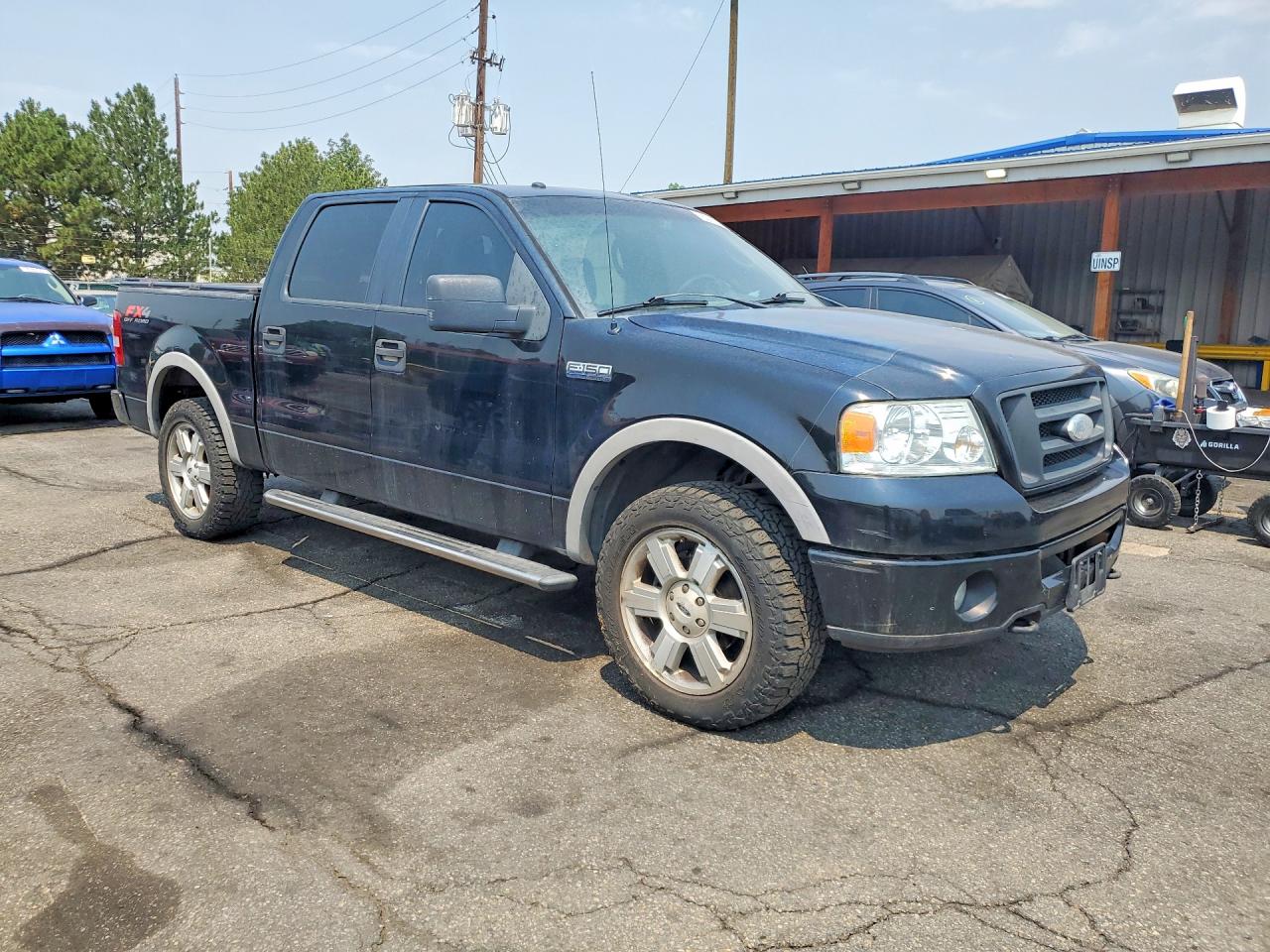 2006 Ford F150 Supercrew Black vin: 1FTPW14V16FB02714
