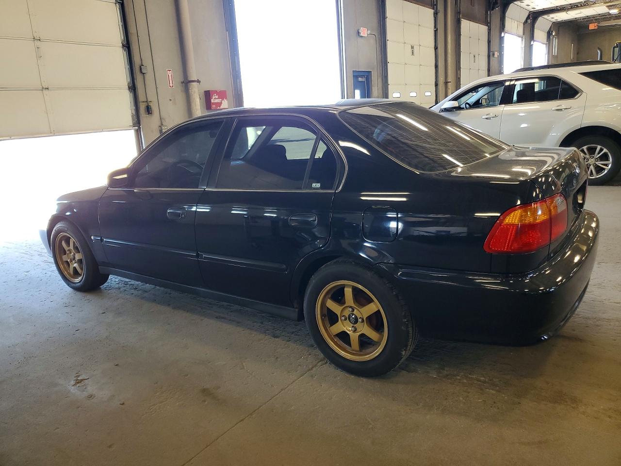 1999 Honda Civic Lx Black vin: 2HGEJ6575XH551222