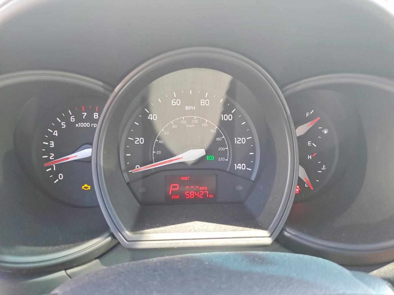 2014 Kia Rio Lx White vin: KNADM5A3XE6413654