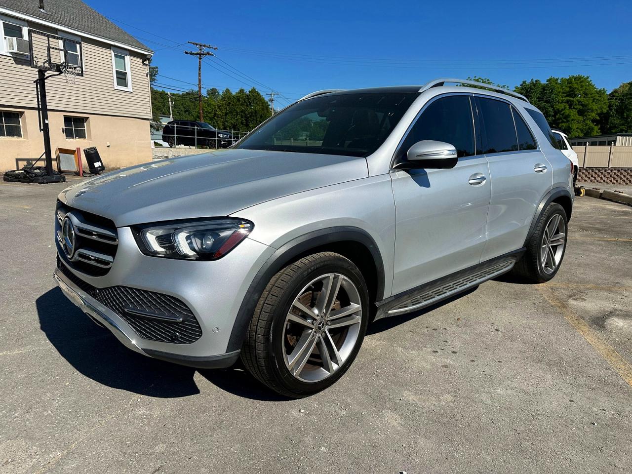 2020 Mercedes-benz Gle 350 4matic Серебряный vin: 4JGFB4KB1LA025476